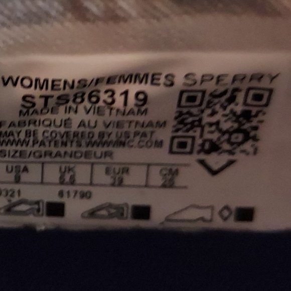 SPERRY Leather Sneakers Sz 8M *NEW- NEVER WORN* - Picture 12 of 13